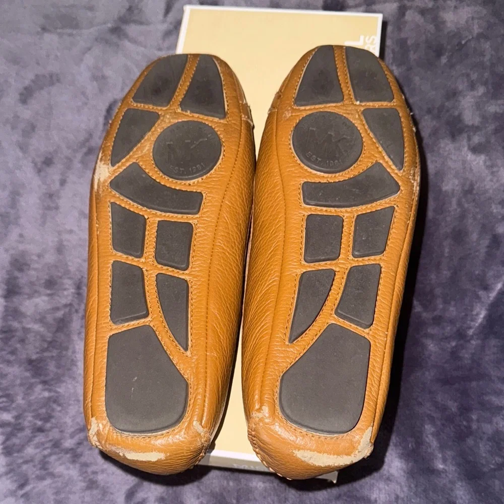 Michael Kors Tan Leather Flats - Picture 4 of 5